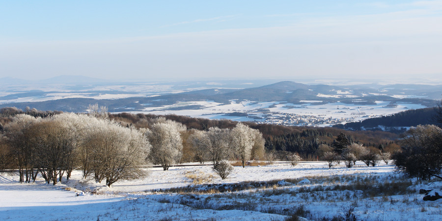 Die Rhön im Winter