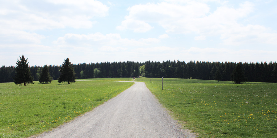 Wanderweg an der Kissinger Hütte