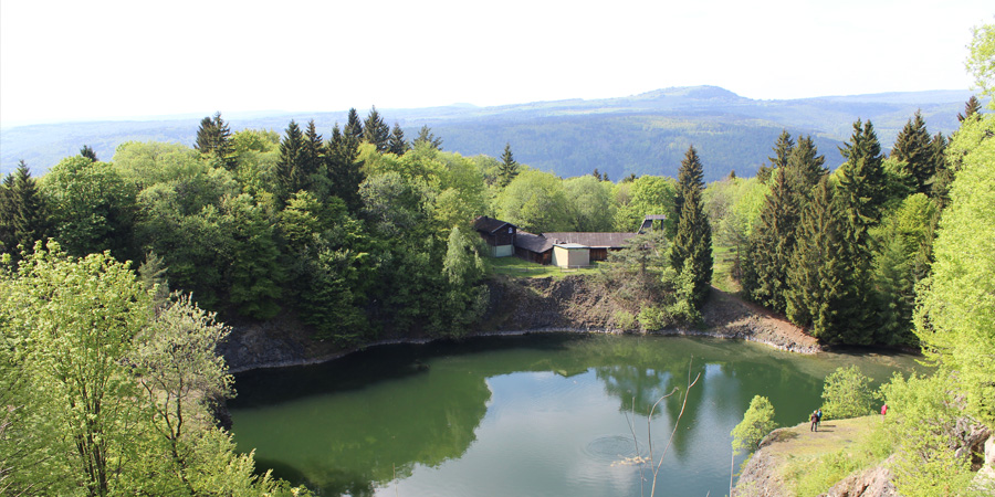 Ausblick auf das Tintenfass